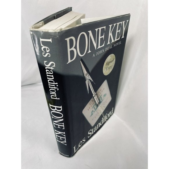 Bone Key 2002 Les Standiford 1st Print Hardcover Book Dust Jacket SIGNED COPY - Picture 2 of 12